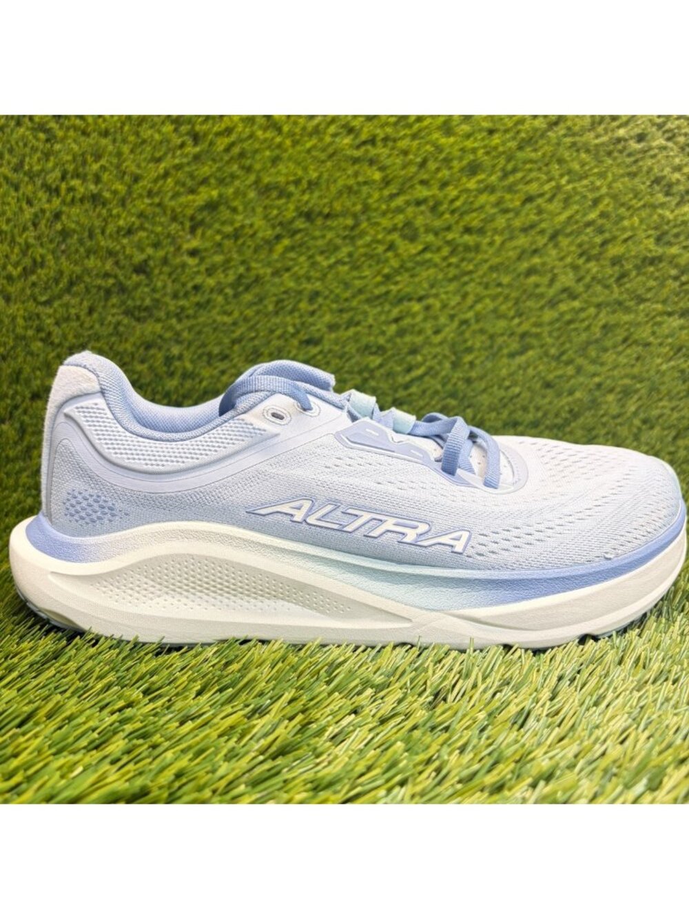 Altra Torin ST Women Size 8.5 Blue White Athletic Running Walking Shoes Sneakers